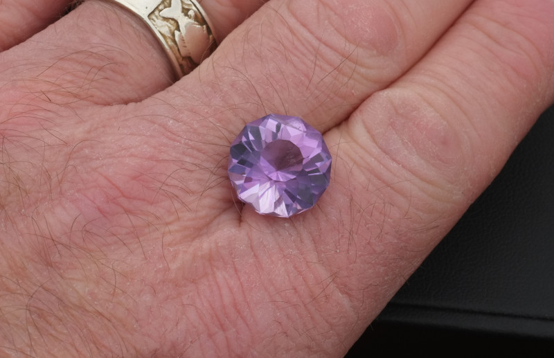 Brazilian Amethyst - large custom Flower Cut