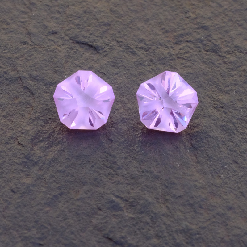 Pink Sapphire Pair -  'Hanami 花見