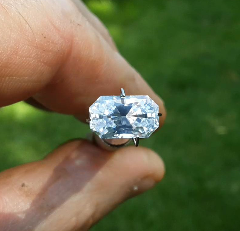 Radiant Ice- leuco sapphire