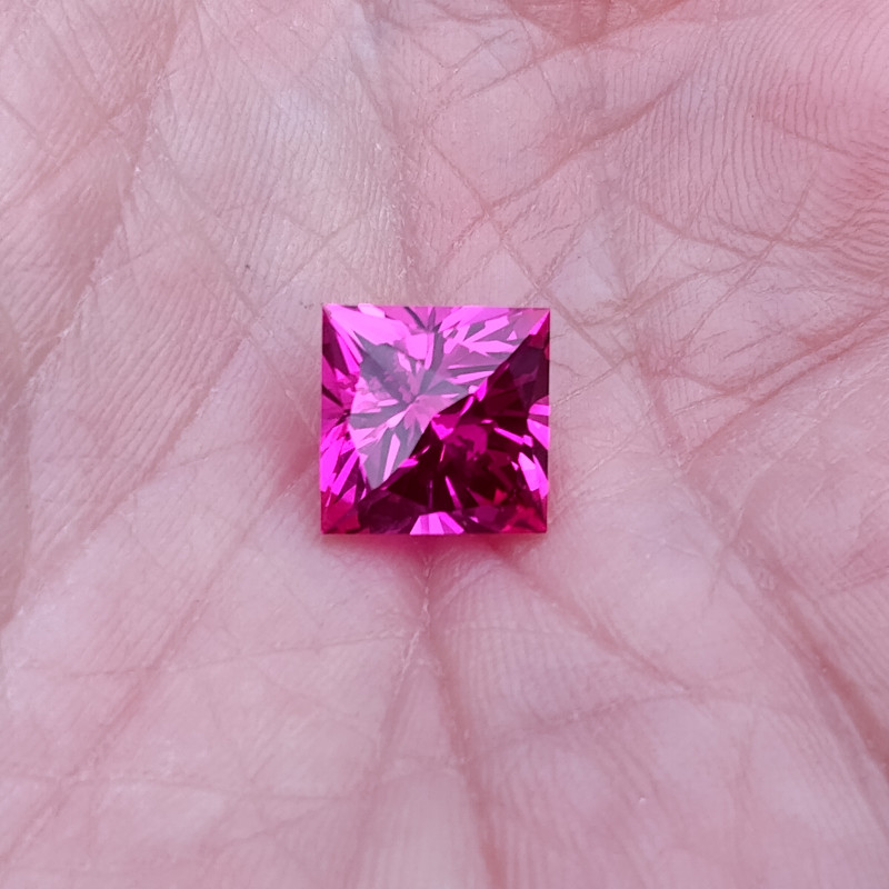 `Hot Pink' Sapphire - Eye of Horus