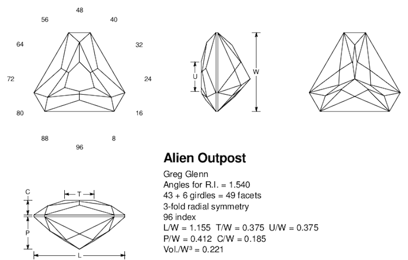 Alien Outpost gemstone