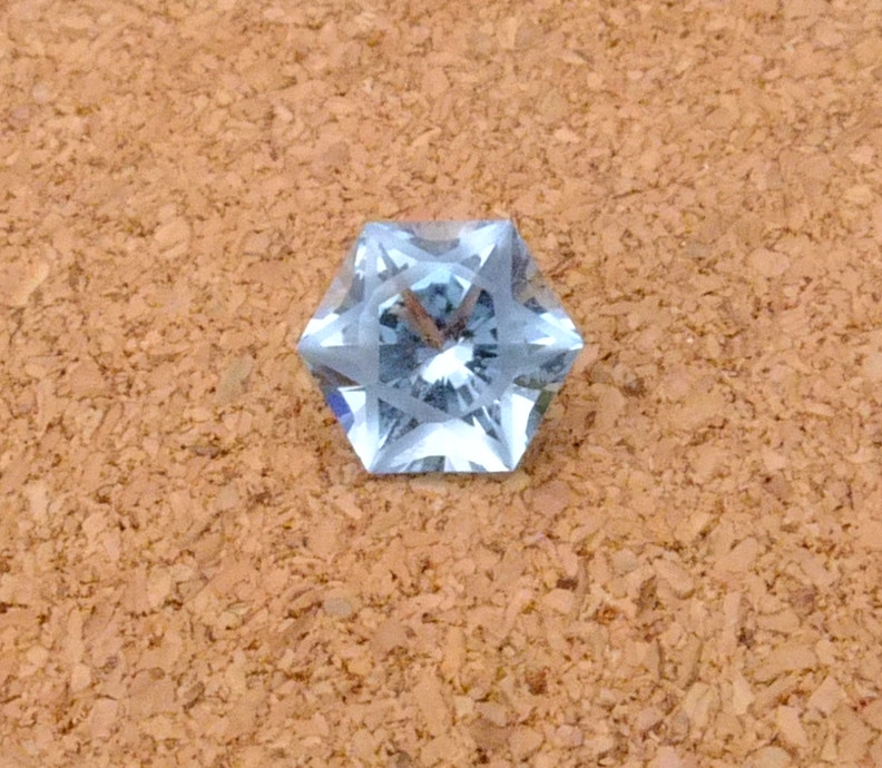 Blue Topaz star of David