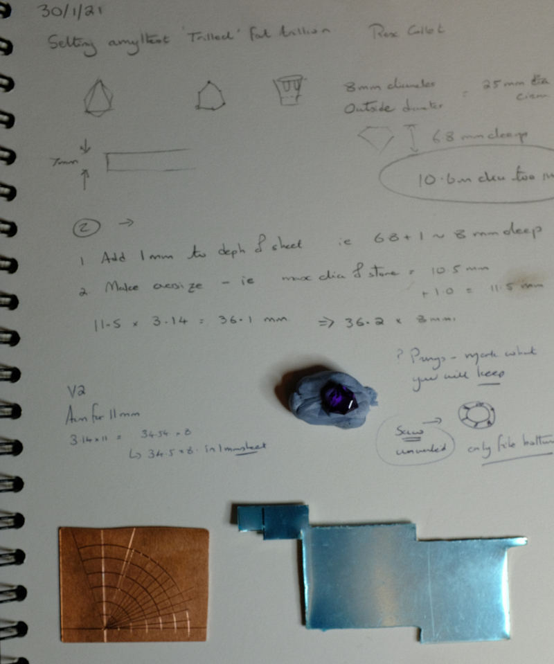 Hand Made Crown Collet